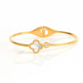 Clover Cuff (White)