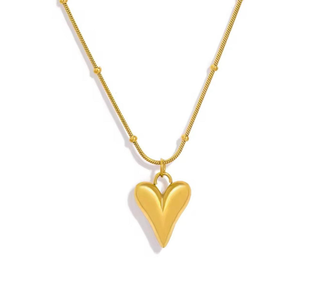 Gold Heart Necklace
