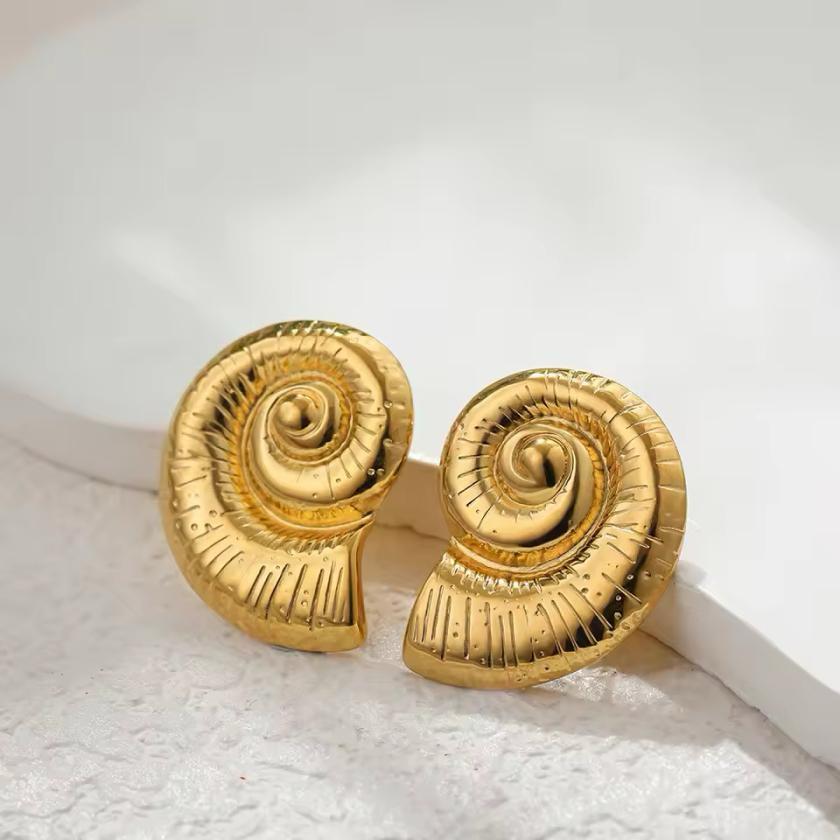 Sea Shell Studs