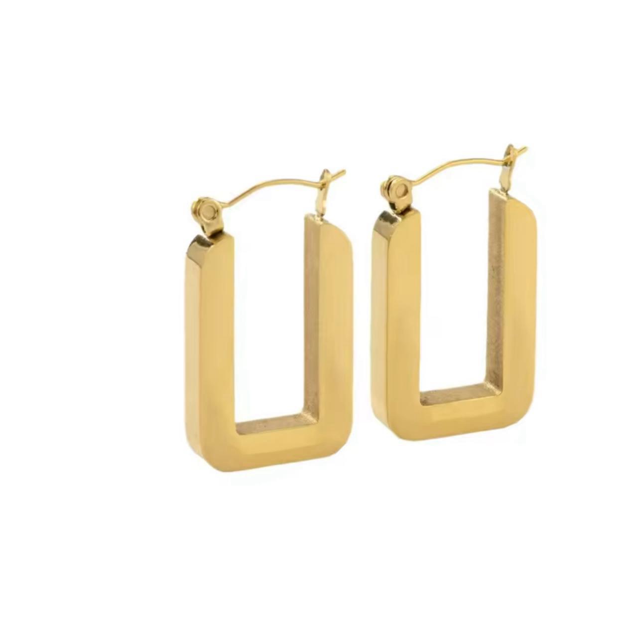 Retro Square Hoop