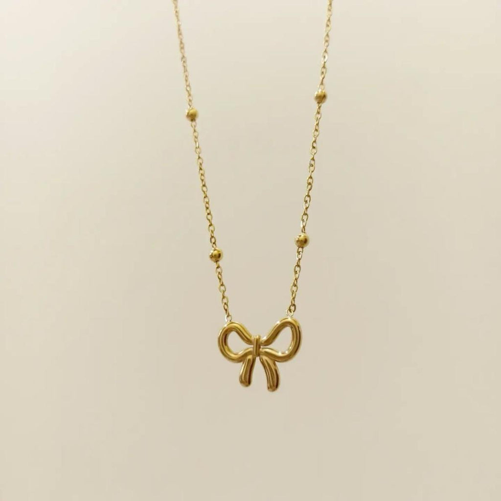 Bow Necklace