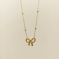 Bow Necklace