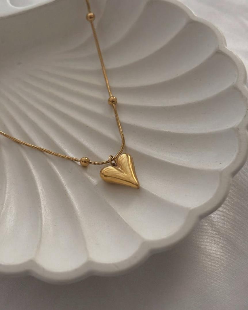 Gold Heart Necklace